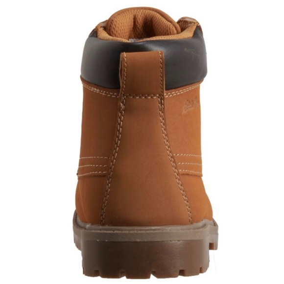 Eddie Bauer Karpie Boys Wheat Tan Work Hiking Boots Size 3M - NIB - Picture 3 of 5